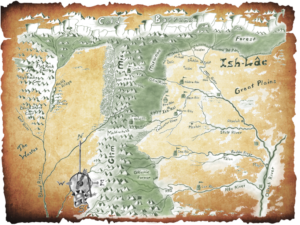 Years of Bone and Ash - Best Sci Fi Fantasy Books Have Maps Of Their Worlds